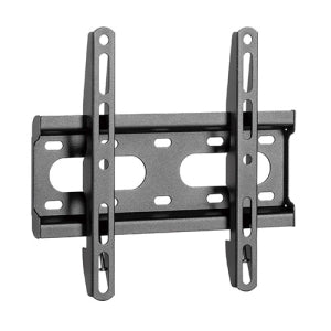 Soporte Tv P/pared 45kg, 23" a 43" Fijo, B - 1 Pantalla(s) Admitidas - 58.4CM a 109.2CM (43") para Pantalla Plana - 45kg Capacidad de Carga - 75 X 75, 100 X 100, 100 X 150, 150 X 100, 100 X 200, 200