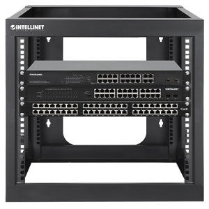 Rack 19" Intellinet 716048 | Abierto Mural 9U, Capacidad 40kg