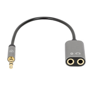 Cable de Audio Intellinet 356107 | 20CM, Compatible con Smartphone y Gaming