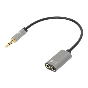 Cable de Audio Intellinet 356107 | 20CM, Compatible con Smartphone y Gaming