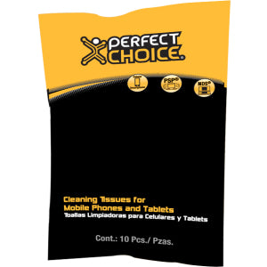 Toallas Limpiadoras MasterChoice PC-030324 | Pack de 10, Ideal para Pantallas de Celulares y Tablets