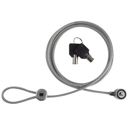 Candado para Laptop MasterChoice PC-160076 | Cable de Acero, Incluye Llaves