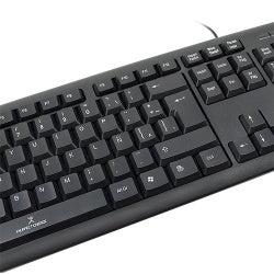 Teclado Alámbrico Resistente a Derrames Teclas de Membrana | Perfect Choice