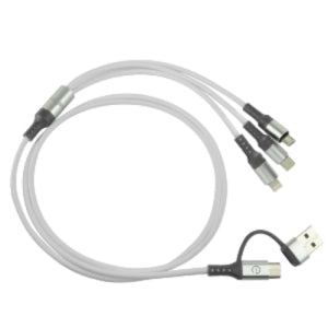 Cable de Carga MasterChoice EL-994329 | 5 en 1, Compatible con Múltiples Dispositivos
