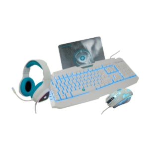 Kit Gaming MasterChoice V-930457 | Teclado, Mouse, Audífonos 7.1, Sonido Potente