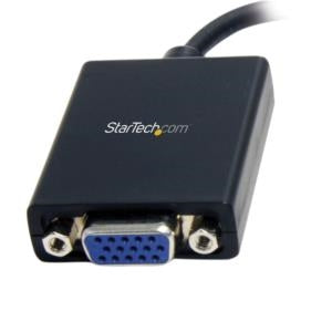 Adaptador StarTech.com MDP2VGA | Mini DisplayPort a VGA, Video 1080p
