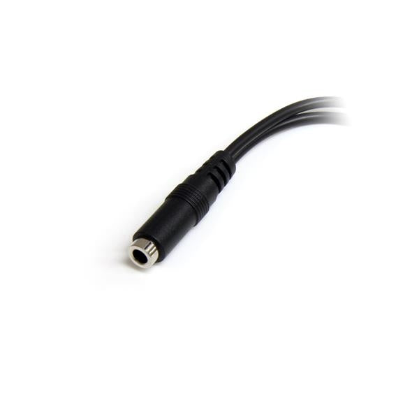 Adaptador Splitter StarTech.com MUYHSFMM | 2x Mini-Jack 3.5mm, Compatible con Auriculares y Micrófono