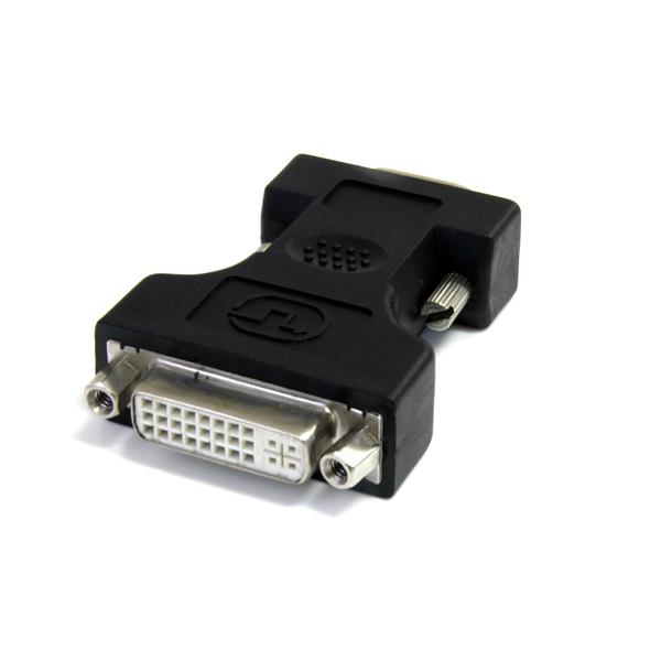 Adaptador DVI a VGA StarTech.com DVIVGAFMBK | DVI-I Hembra, HD15 Macho