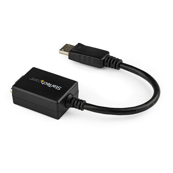 Startech.com Adaptador Convertidor Externo de Video Displayport Dp a VGA - Cable Activo - 1920x1200 - Negro