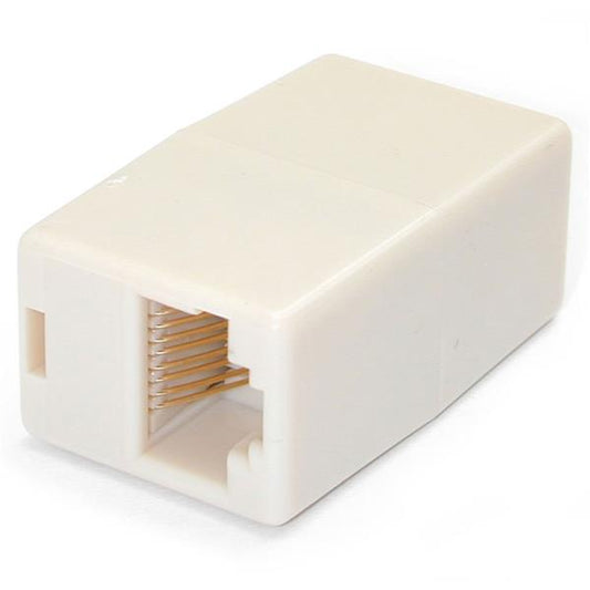 Acoplador RJ45 StarTech.com RJ45COUPLER | 2x Hembra, Cable Cat5 UTP, Beige