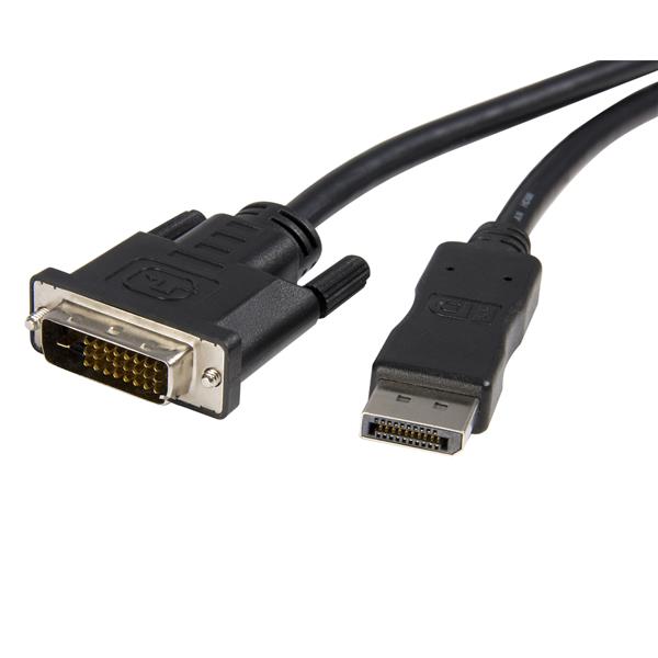Cable Adaptador StarTech.com DP2DVIMM6 | 1.8m, 1080p DVI-D Monoenlace