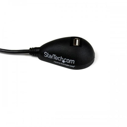 Cable de Extensión USB 2.0 StarTech.com USBEXTAA5DSK | 1.5m, Macho a Hembra, Negro
