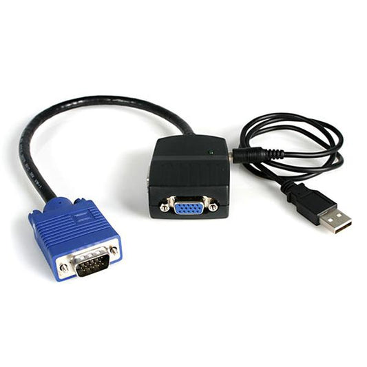 Duplicador de Video VGA StarTech.com ST122LE | 2 Puertos, 2048 x 1536 Resolución