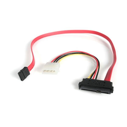 Adaptador StarTech.com SAS729PW18 | Divisor SAS 29 Pines a Molex LP4, SATA