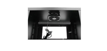 Startech.com Gabinete Rack para Servidores de Montaje en Pared con Puerta de Acrílico 6u 19 Pulgadas - Acero - 50.12kg Capacidad Máxima de Peso
