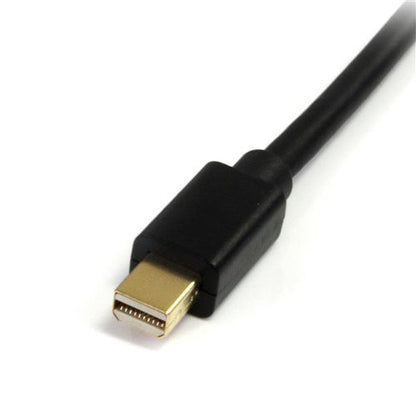 Startech.com Cable de 3m Adaptador de Mini Displayport 4k 1.2 Macho a Displayport Macho- Negro - Cable For Monitor, Dispositivo de Audio/vídeo, Tv, Portátil, Proyector - 21.6gbit/s - Admite Hasta3840