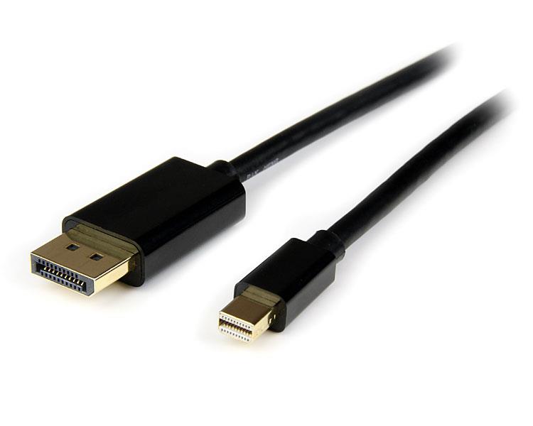 Cable Adaptador StarTech.com MDP2DPMM4M | Mini DisplayPort a DisplayPort, 4m, 2560 x 1600