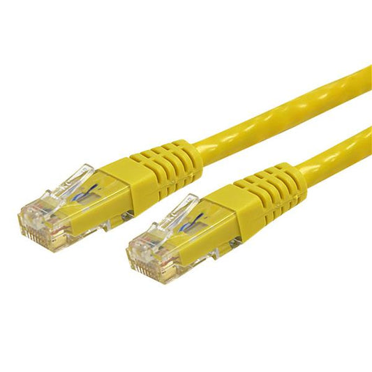 Cable de Red StarTech.com C6PATCH3YL | Cat6 UTP, 91cm, Gigabit Ethernet