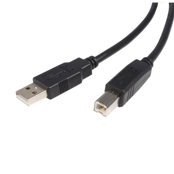 Cable USB 2.0 StarTech.com USB2HAB6 | 1.8 Metros, USB A a B Macho