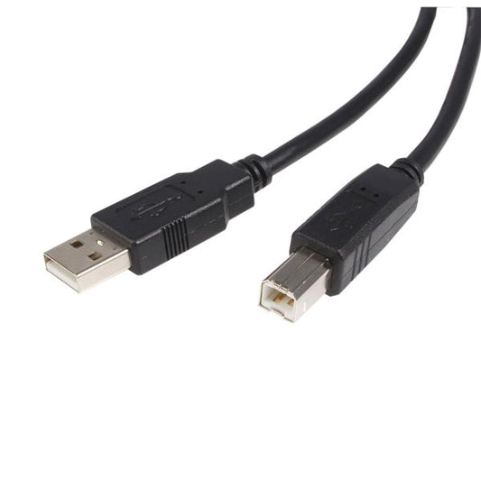 Cable USB 2.0 StarTech.com USB2HAB6 | 1.8 Metros, USB A a B Macho