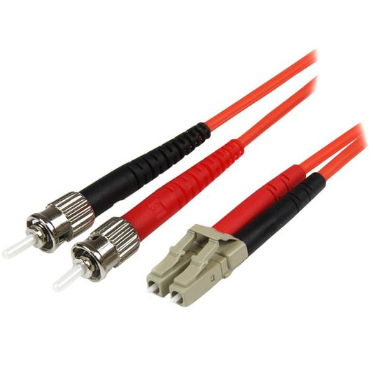 Cable Adaptador de Red StarTech.com 50FIBLCST1 | 1m, 10Gbit/s, Multimodo Dúplex LC-ST