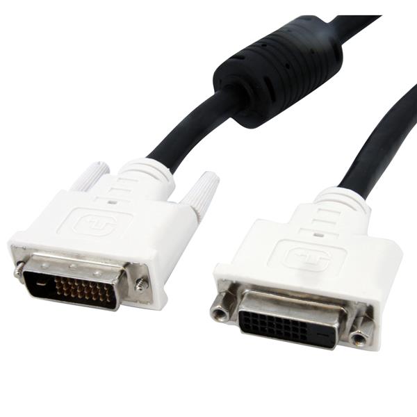 Cable de Extensión DVI-D StarTech.com DVIDDMF10 | 3m, Macho a Hembra, Doble Enlace