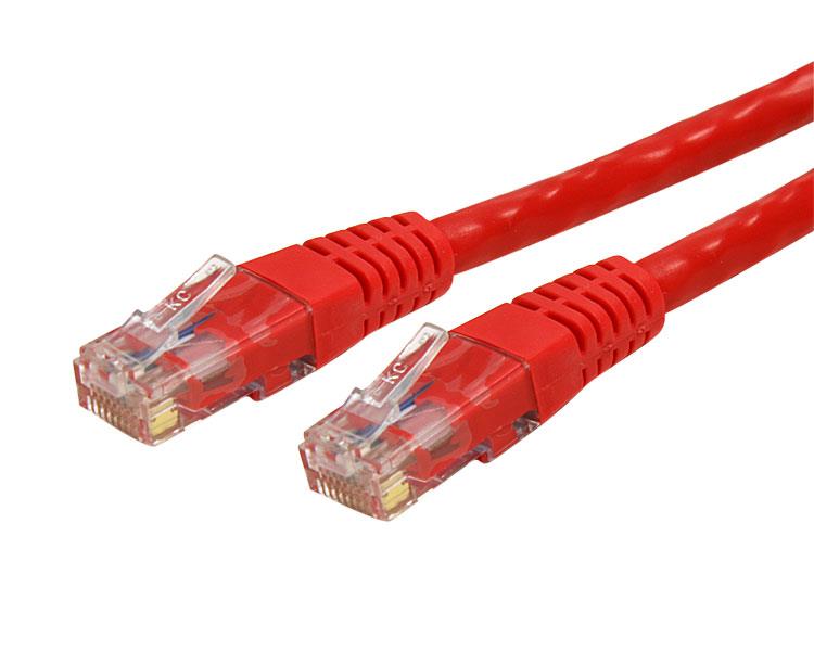 Cable de Red StarTech.com C6PATCH100RD | Cat6 UTP, 10 Gbit/s, 30.4m