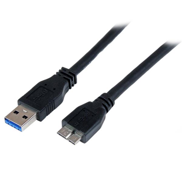Cable USB 3.0 StarTech.com USB3CAUB1M | 1m, 5Gbps Super Speed, Macho a Macho