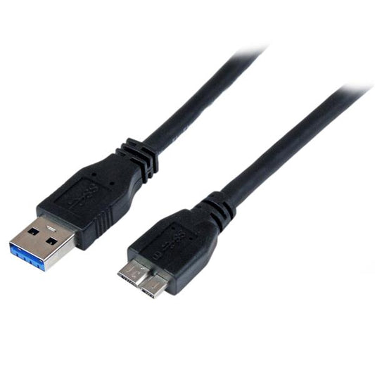 Cable USB 3.0 StarTech.com USB3CAUB1M | 1m, 5Gbps Super Speed, Macho a Macho