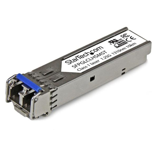Transceptor SFP StarTech.com SFPGLCLHSMST | 1000BASE-LX, Alcance 10km