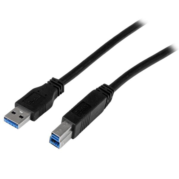 Cable USB 3.0 StarTech.com USB3CAB2M | 2m, 5Gbps Super Speed, Macho a Macho