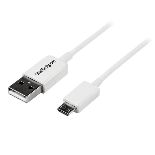 Cable Adaptador StarTech.com USBPAUB1MW | 1m, 480 Mbit/s, Micro USB B Macho