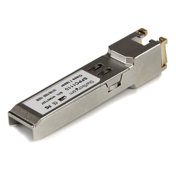 Transceptor SFP StarTech.com SFPC1110 | 1000BASE-T, RJ45 hasta 100m, Compatible Cisco