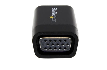Startech.com Adaptador Convertidor de Video Portátil HDMI a VGA - Hd15 - 1920x1200 - 1920 X 1200 Supported - Negro