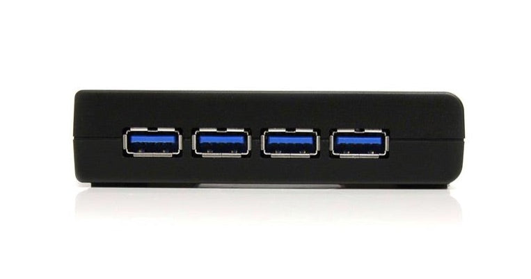Startech.com Hub USB 3.0 Superspeed de 4 Puertos con Adaptador de Alimentación - Concentrador de Expansión USB para Pc/mac - 4 Total USB Port(s) - 4 USB 3.0 Port(s) - Pc
