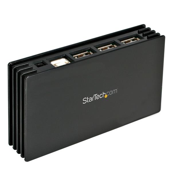 Startech.com Hub Concentrador USB 2.0 Compacto de 7 Puertos - USB Hi Speed - 7 Total USB Port(s) - 7 USB 2.0 Port(s) - Pc, Mac