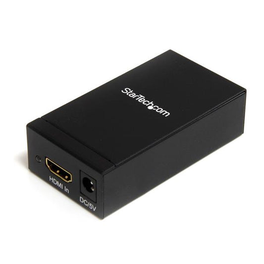 Startech.com Adaptador de Video HDMI Dvi a Displayport Activo - Gabinete Convertidor Dp - 1920x1200 - Funciones: Conversión de Señal - 1900 X 1200 - HDMI - Displayport - 1 Solamente