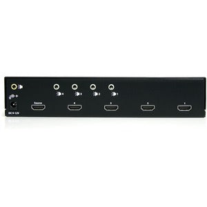 Startech.com Divisor Bifurcador HDMI de 4 Puertos con Amplificador - Splitter - 1920x1200 - 1080p - 1920 X 1200 - 9.14m Distancia Máxima de Funcionamiento - Línea Entrada de Audio - Línea Salida de
