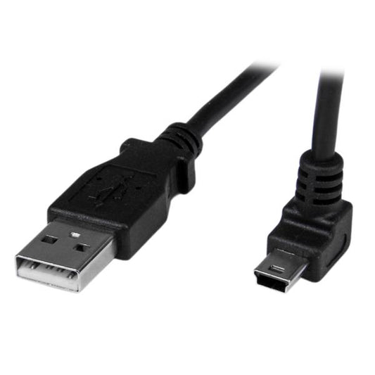 Cable Adaptador StarTech.com USBAMB1MU | 1m, Acodado Hacia Arriba, 480Mbit/s