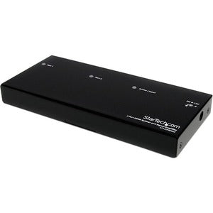Startech.com Divisor Bifurcador HDMI de 2 Puertos con Amplificador - Splitter - 1920x1200 - 1080p - 1920 X 1200 - 15m Distancia Máxima de Funcionamiento - Línea Entrada de Audio - Línea Salida de