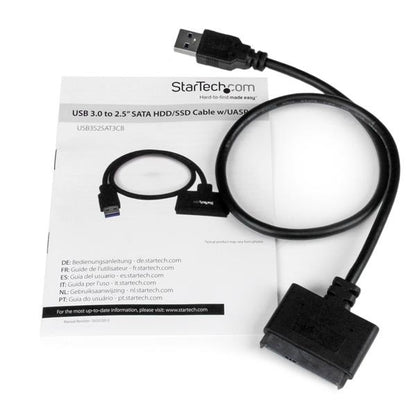 Adaptador SATA III StarTech.com USB 3.0 | UASP, Compatible con HDD/SSD de 2.5