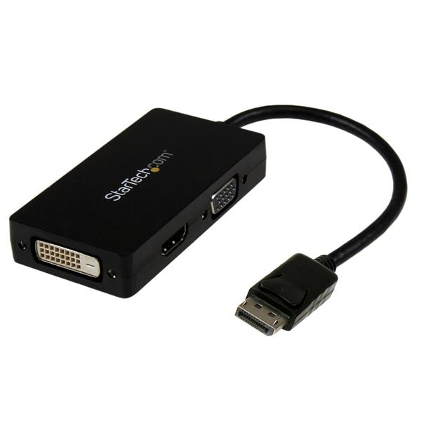Adaptador StarTech.com DP2VGDVHD | DisplayPort a VGA, DVI o HDMI, 1080p