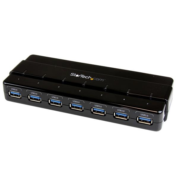 Startech.com Concentrador USB 3.0 de 7 Puertos - 5gbps - Hub de Escritorio - 7 Total USB Port(s) - 7 USB 3.0 Port(s) - Pc, Mac