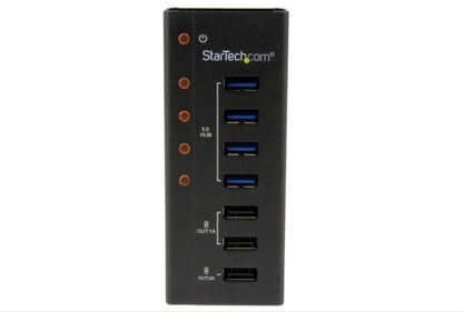 Hub USB 3.0 StarTech.com ST4300U3C3 | 4 Puertos 5Gbps, 3 Puertos de Carga