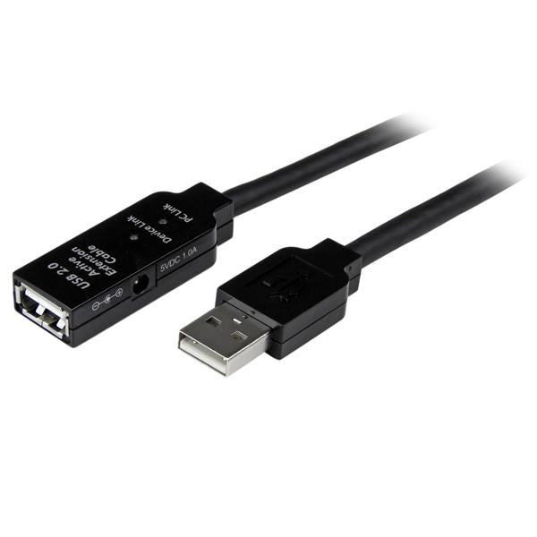 Cable USB 2.0 StarTech.com USB2AAEXT5M | Extensión 5 Metros, Macho a Hembra