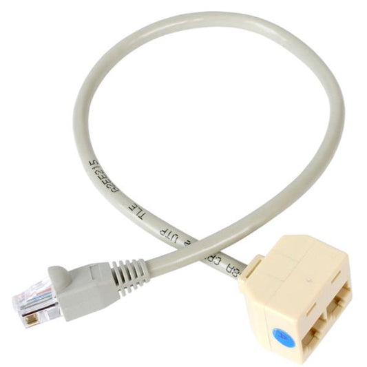 Divisor RJ45 StarTech.com RJ45SPLITTER | Hembra a Macho, Conexión Ethernet