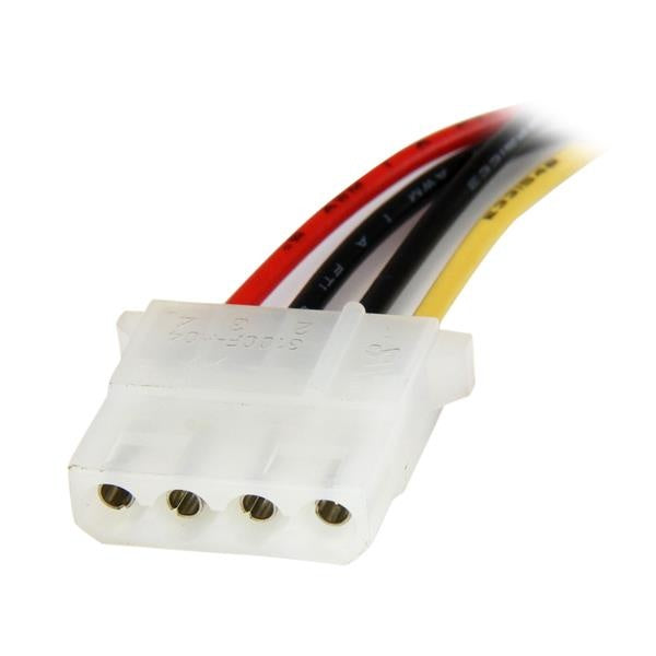 Cable Adaptador StarTech.com LP4SATAFM12 | Hembra LP4 a Macho SATA, 30 cm