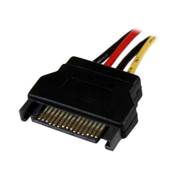 Cable Adaptador StarTech.com LP4SATAFM12 | Hembra LP4 a Macho SATA, 30 cm