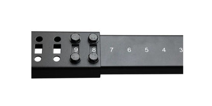 Startech.com Rack 42u Móvil de Marco Abierto de 4 Postes para Servidores - Rack de 19 Pulgadas - Ruedas o Patas Niveladoras - Acero, Acero Laminado en Frío - 600kg Capacidad de Peso Estático