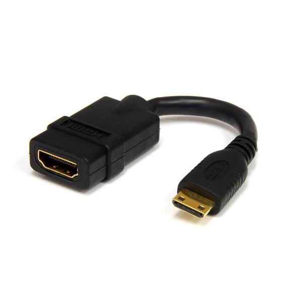 Adaptador Mini HDMI StarTech.com HDACFM5IN | UHD 4K 30Hz, HDMI 1.4